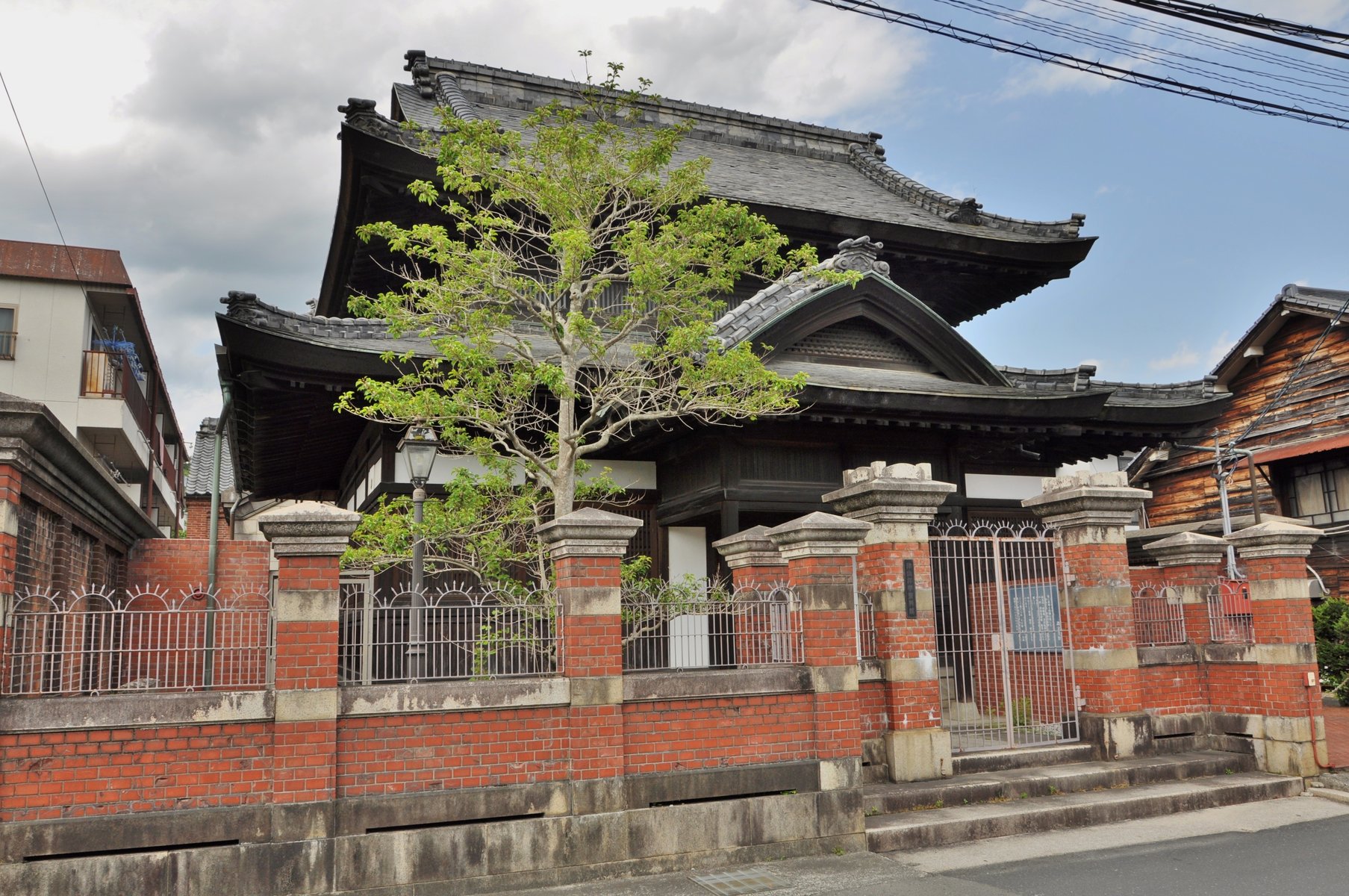 岡山県津山市 再々訪 続き 城東地区の近代建築 レトロ建築 町並み散策と近代建築