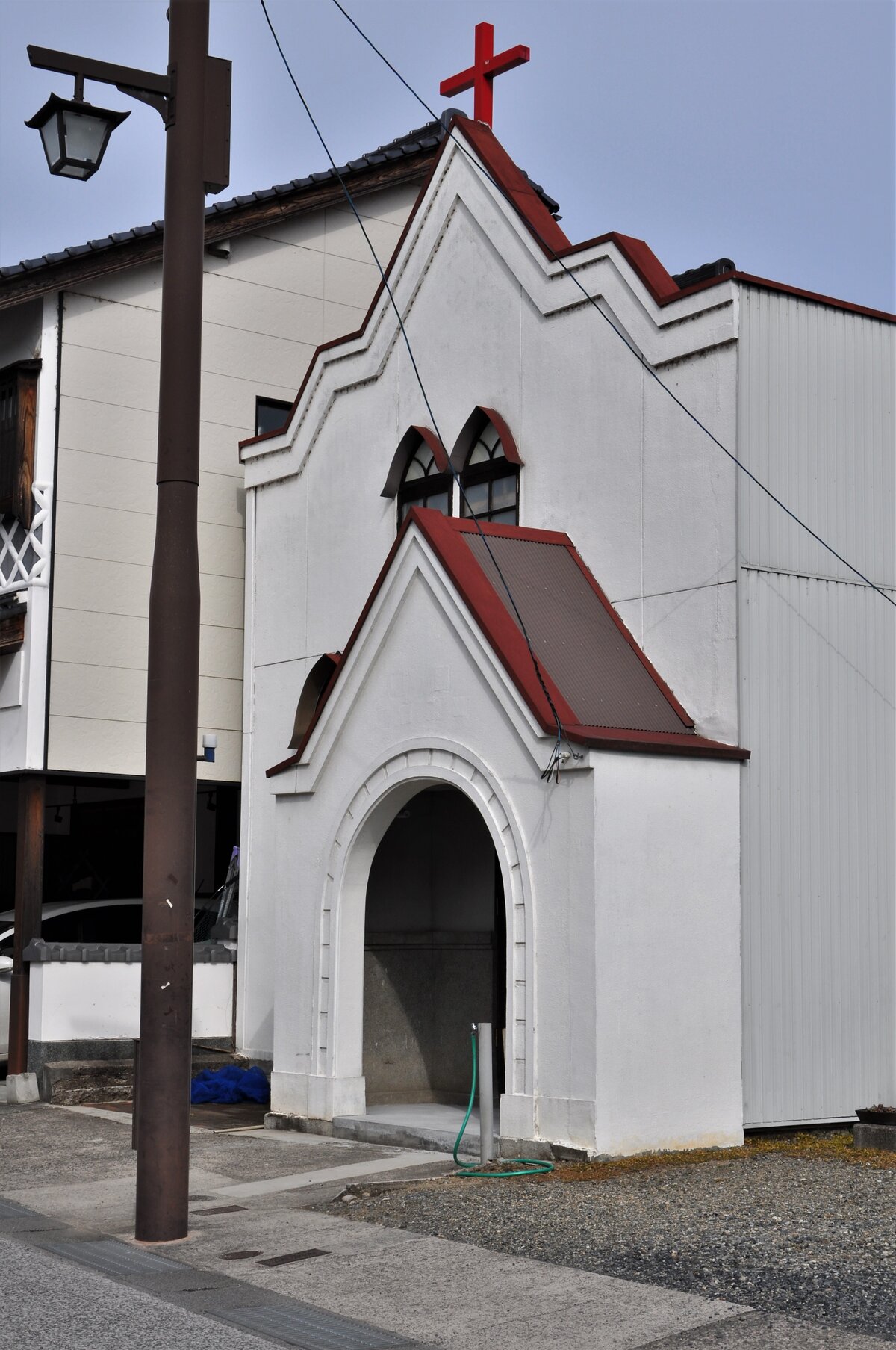 岡山県真庭市勝山 続き 日本基督教団 勝山教会ほか 町並み散策と近代建築