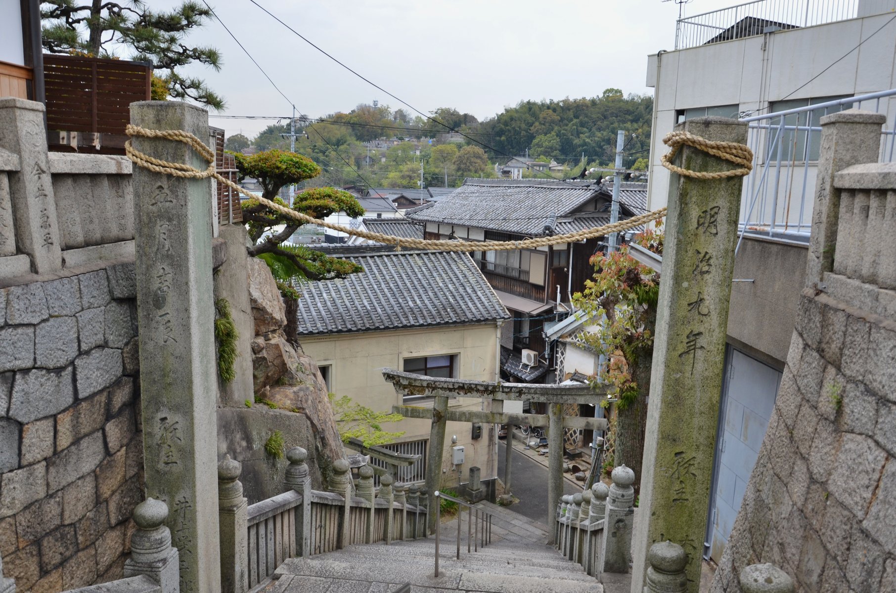 岡山県倉敷市玉島 再訪 町並み 町並み散策と近代建築