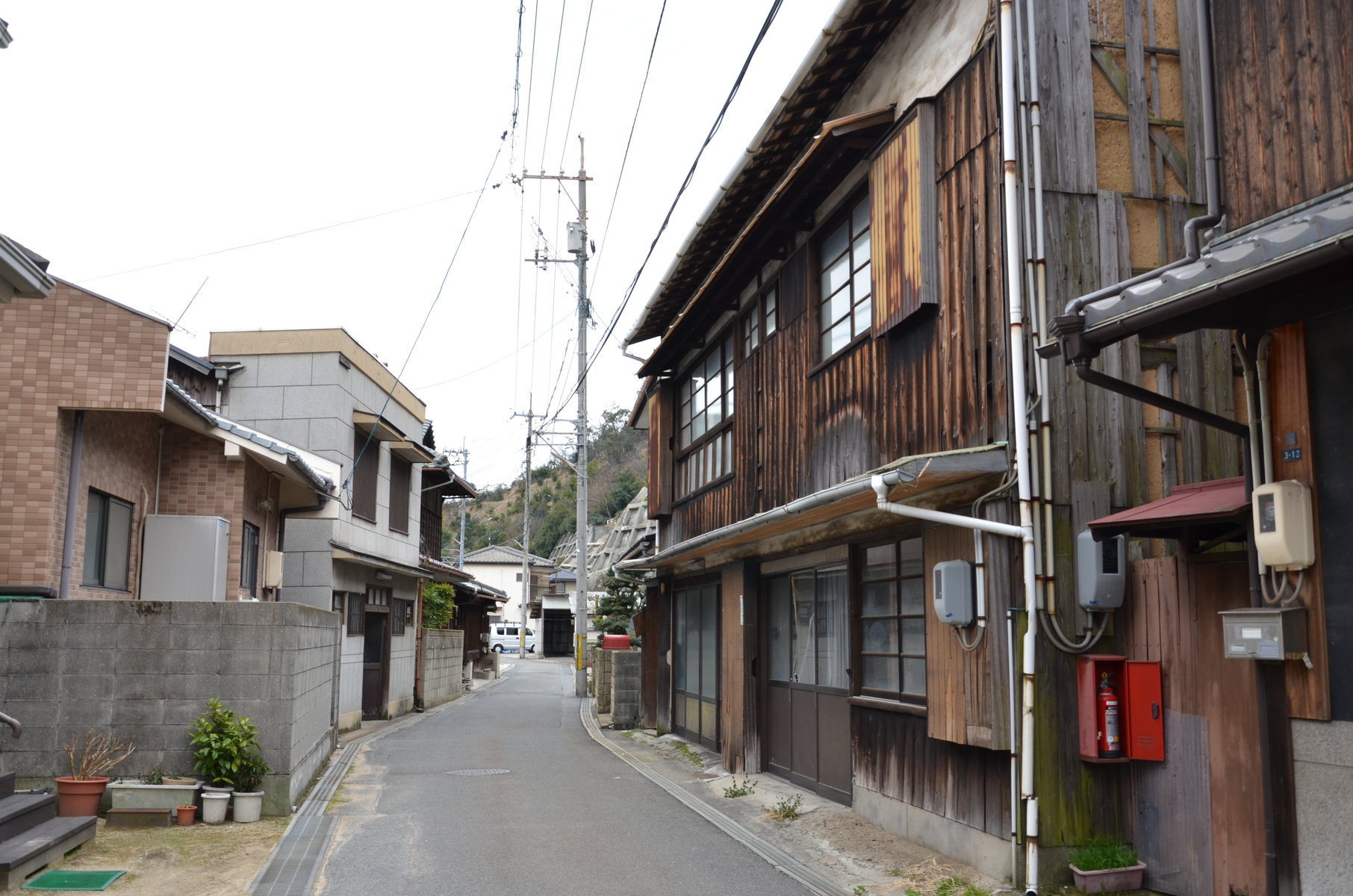 岡山県玉野市日比 町並み 町並み散策と近代建築 岡山県玉野市日比 町並み 町並み散策と近代建築