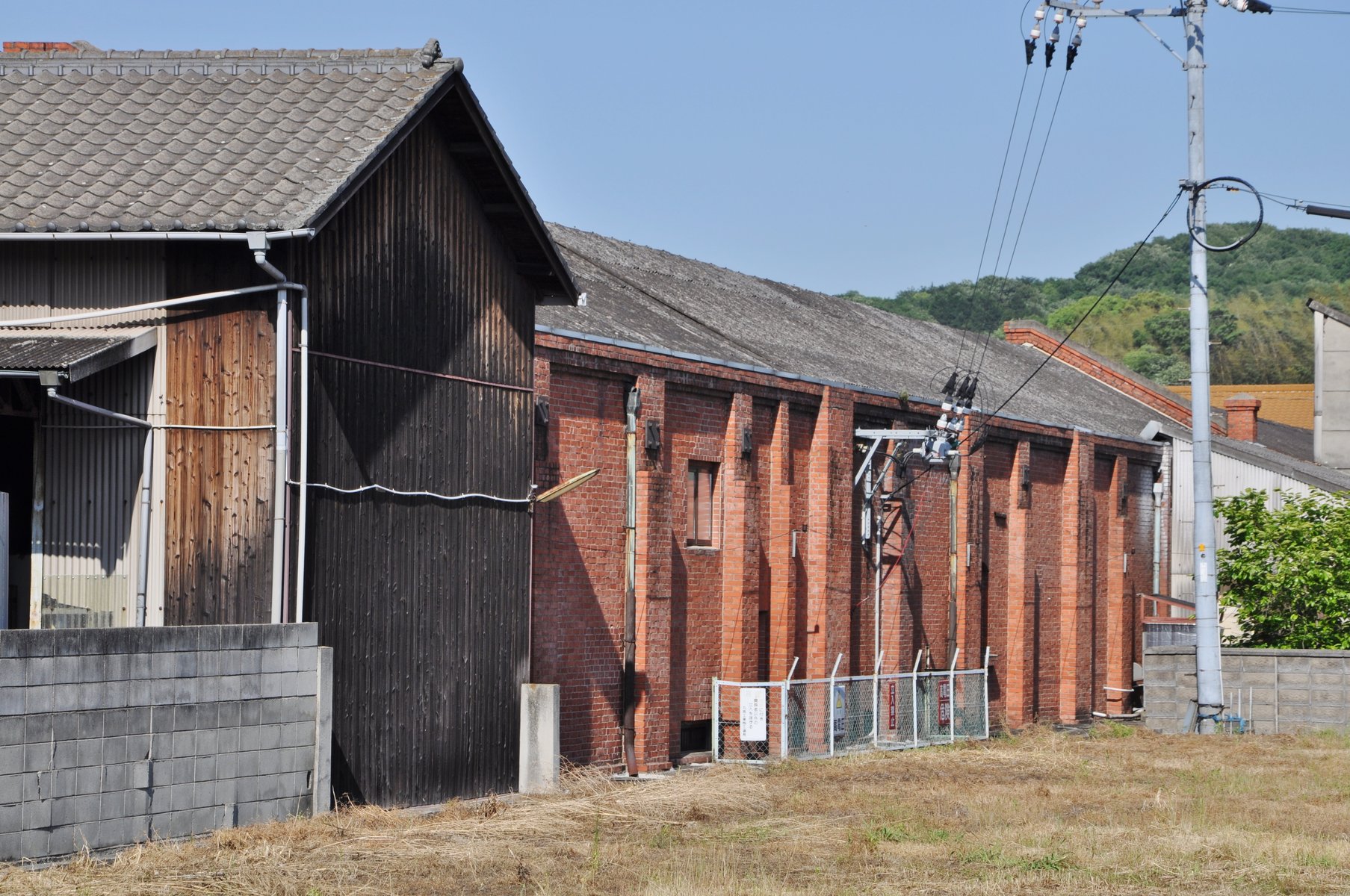 岡山市南区彦崎 近代建築 レトロ建築 町並み散策と近代建築