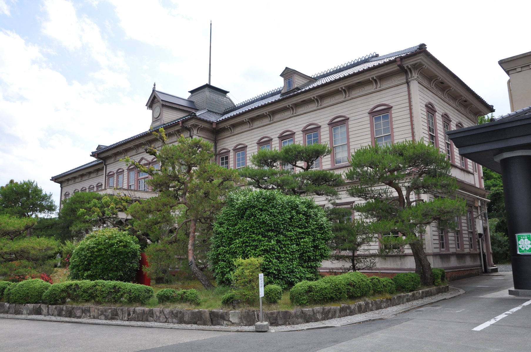 岡山県津山市 再々訪 続き 津山高校旧本館 町並み散策と近代建築