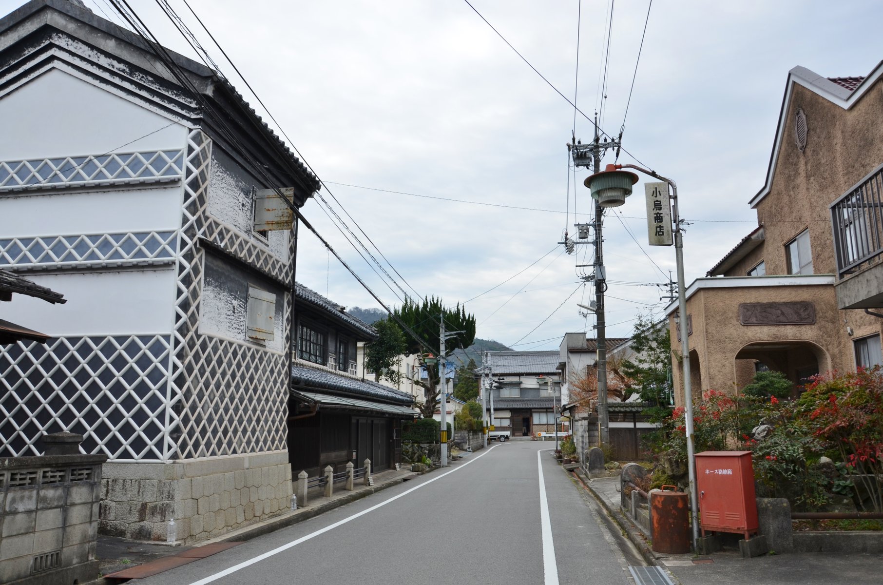 岡山県和気町佐伯 町並み 町並み散策と近代建築