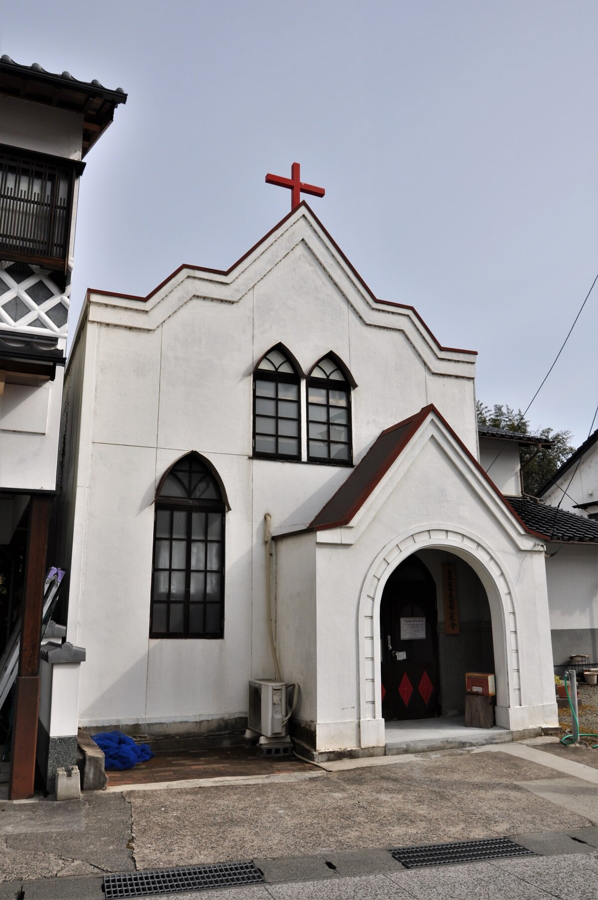 岡山県真庭市勝山 続き 日本基督教団 勝山教会ほか 町並み散策と近代建築