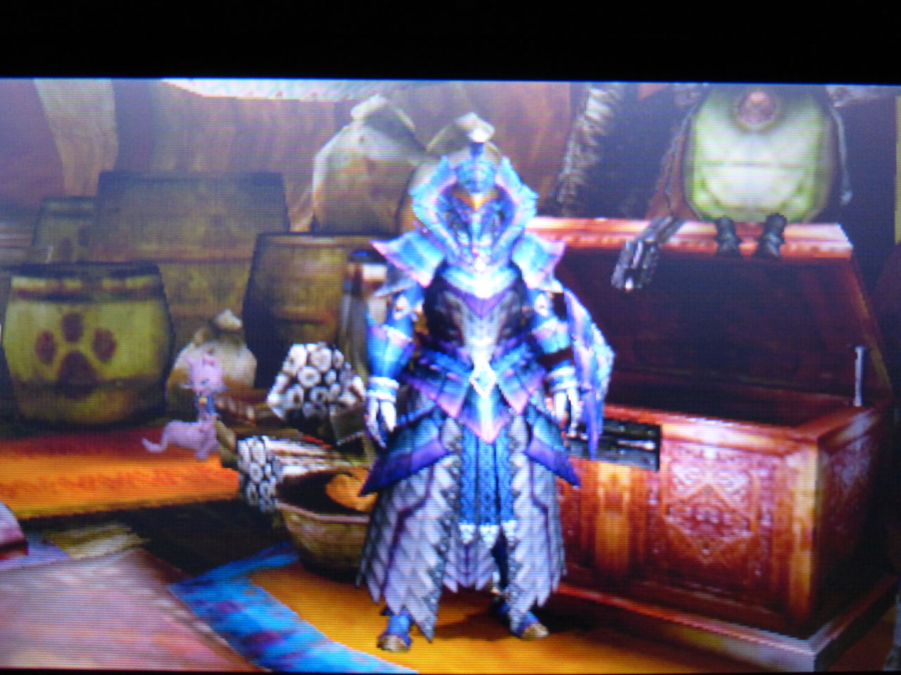 水蛇竜ガララアジャラ亜種 ガララz一式 ガララ亜種武器 Mh4g 一式装備 氷断雑記
