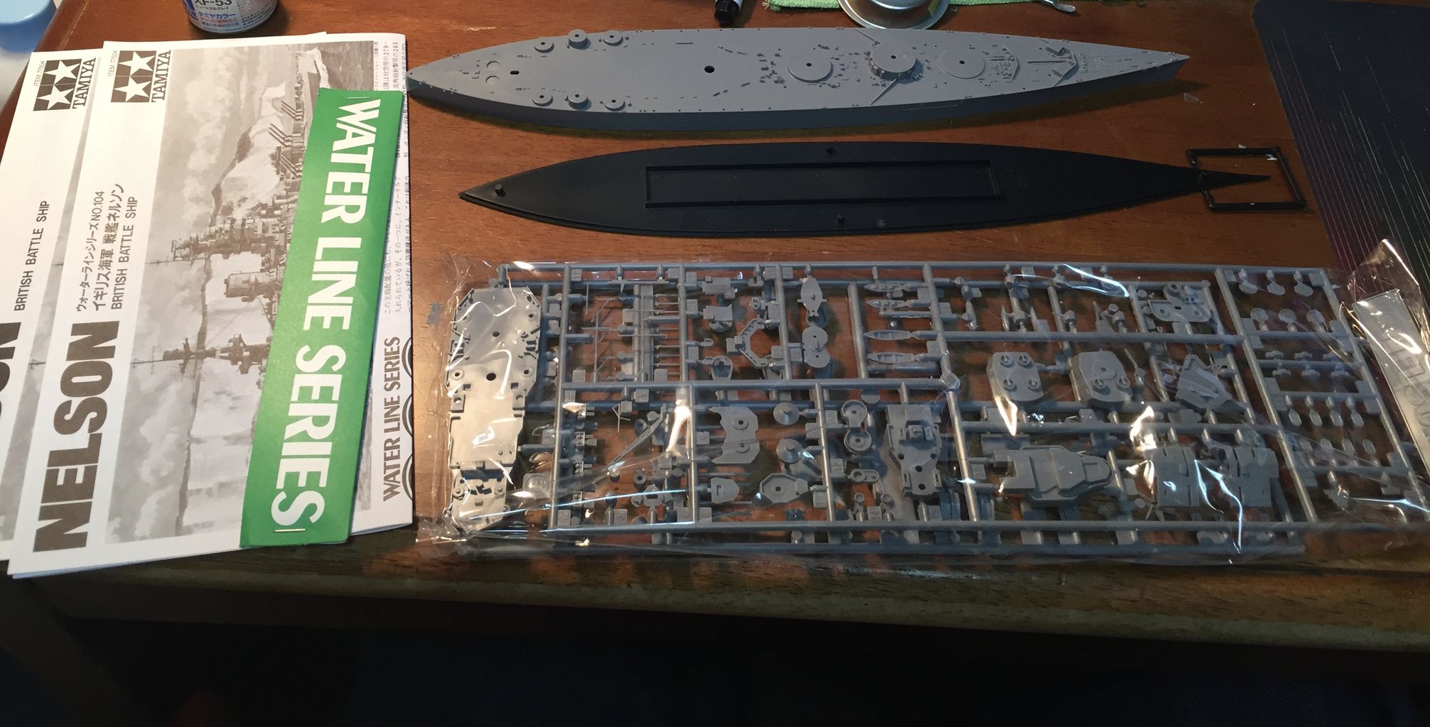 戦艦 Nelson ネルソン その1 艦これ提督が作る艦船模型ブログ