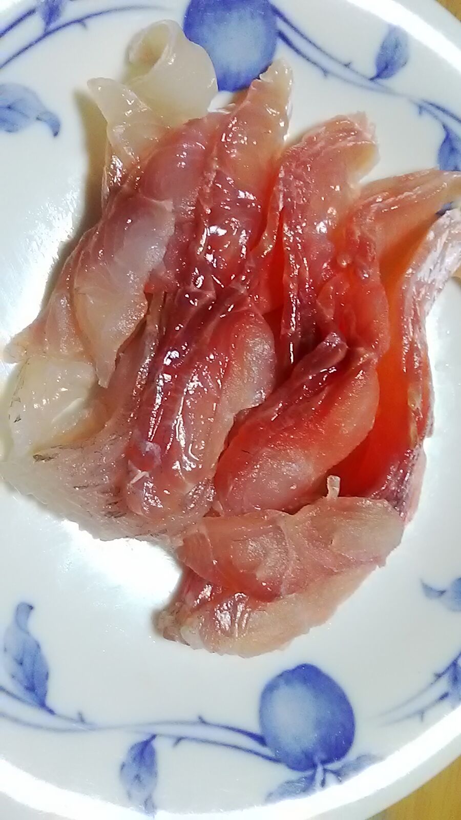 寒鮒の刺身 島根の釣り 中年オヤジ釣行記