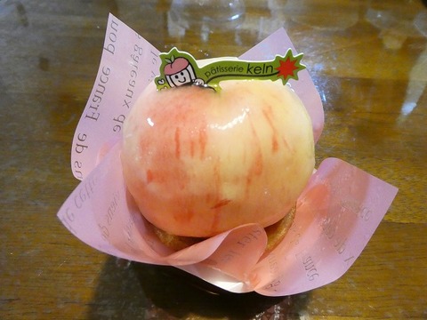 山代 洋菓子ケルンの もものばくだん モザイクケーキ 08 07 台湾が ヒョウタンツギのブログ