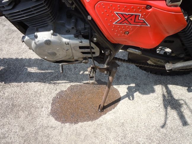 XL250S”ガソリン漏れ修理完了!(^^)v 20180428 XL250S”ガソリン漏れ修理完了!(^^)v 20180428
