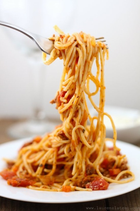 Gluten-Free-Spaghetti-with-Simple-Meat-Sauce