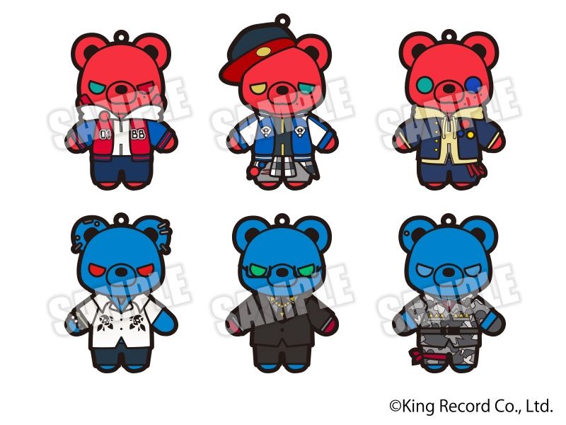 ヒプノシスマイク Division Rap Battle くま ぐるみ ラバーストラップ 予約開始 ヒプマイ ヒプノシスマイク攻略