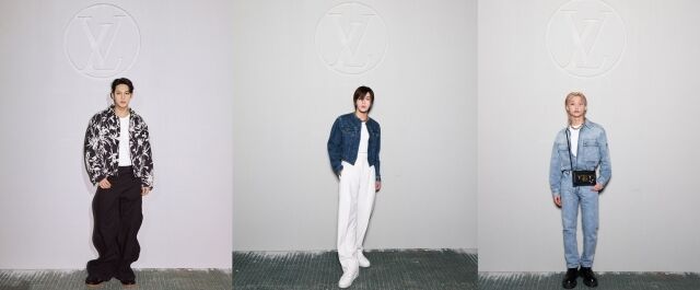 ルイ・ヴィトンの最新コレクションにファン必見！アジアの人気アイドルたちが注目の的に！　