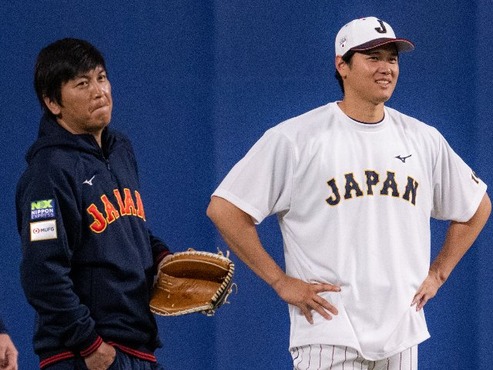 侍・大谷　ＷＢＣ初戦は「３番・投手」　二刀流で出陣「最初の試合は高鳴り、緊張はある」