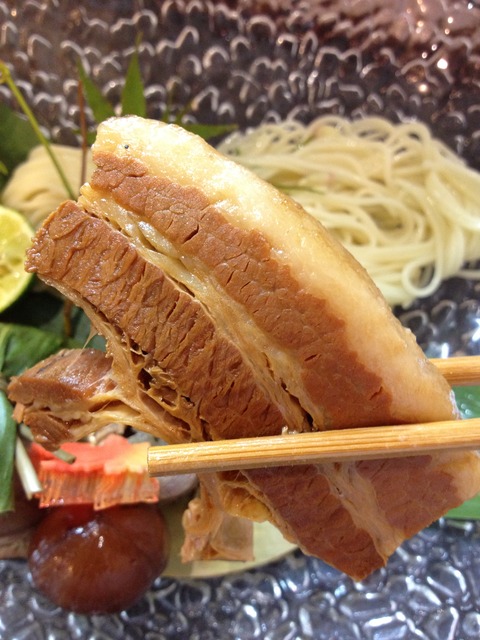 烈志笑魚油麺香房三く_限定つけ麺