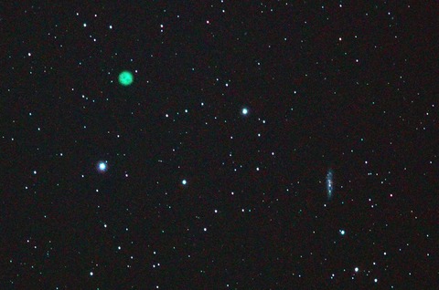 ふくろう星雲（Ｍ９７）とＭ１０３