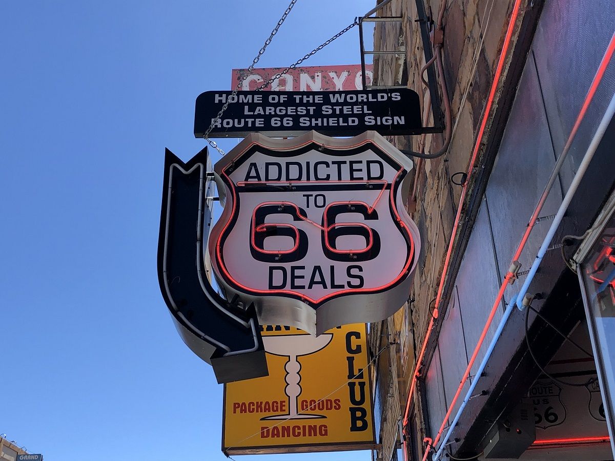 19夏アメリカ旅行記 なつかしのルート66 しない させない させられない