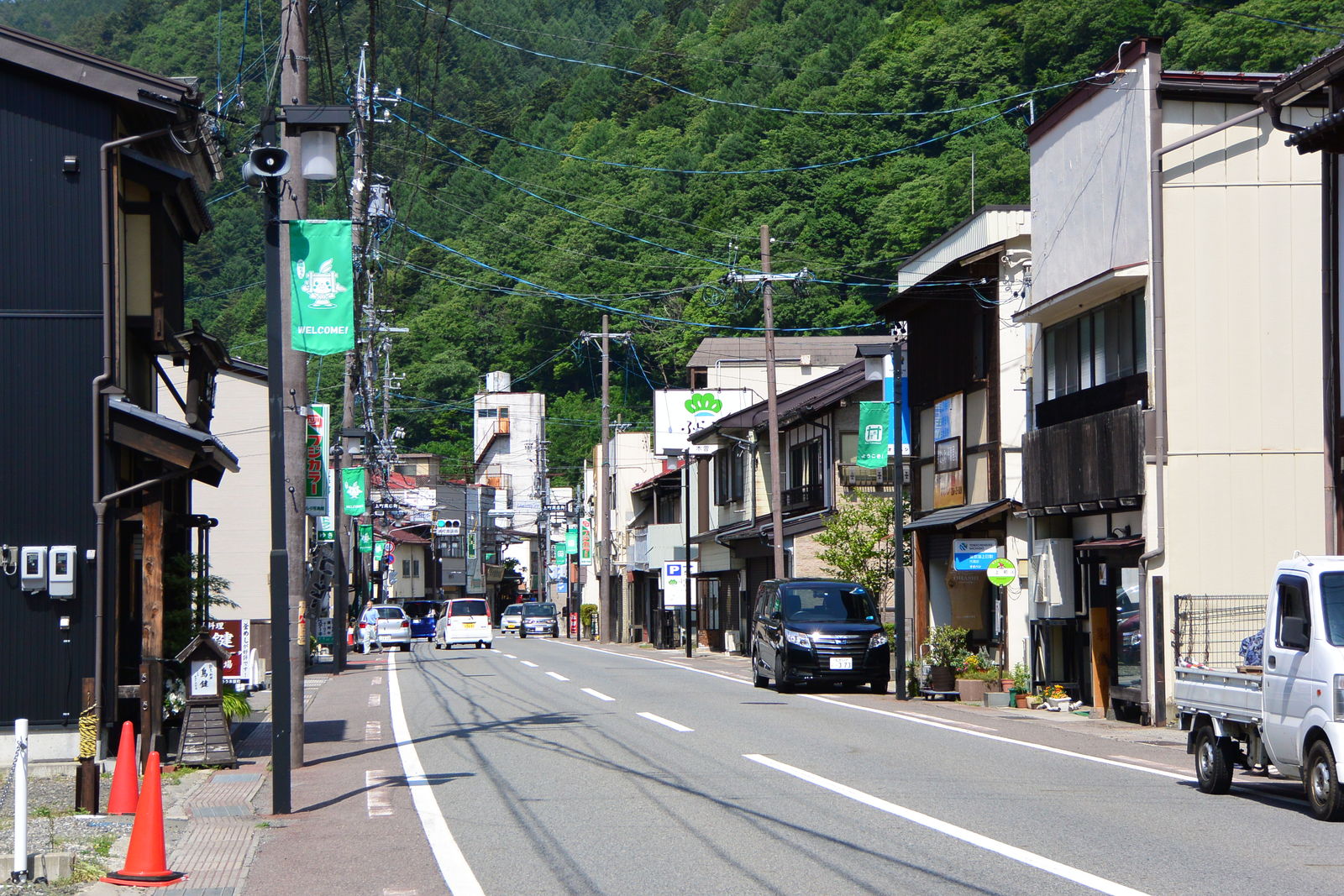 中山道を歩く 谷底の町 信州木曽の福島宿 しない させない させられない