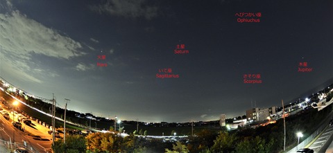 2018火星大接近の日