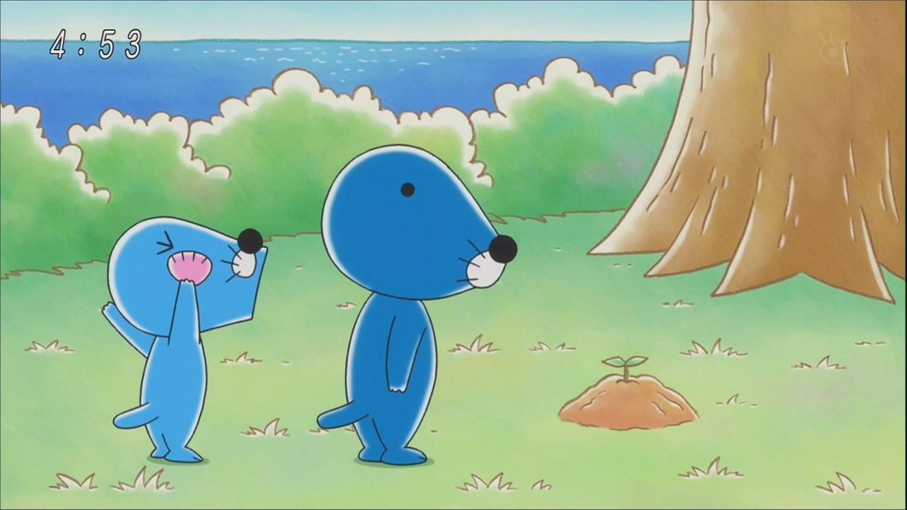 ぼのぼの 第43話 芽が出たぞ 観た 予定調和共和国 長野 郁のブログ01