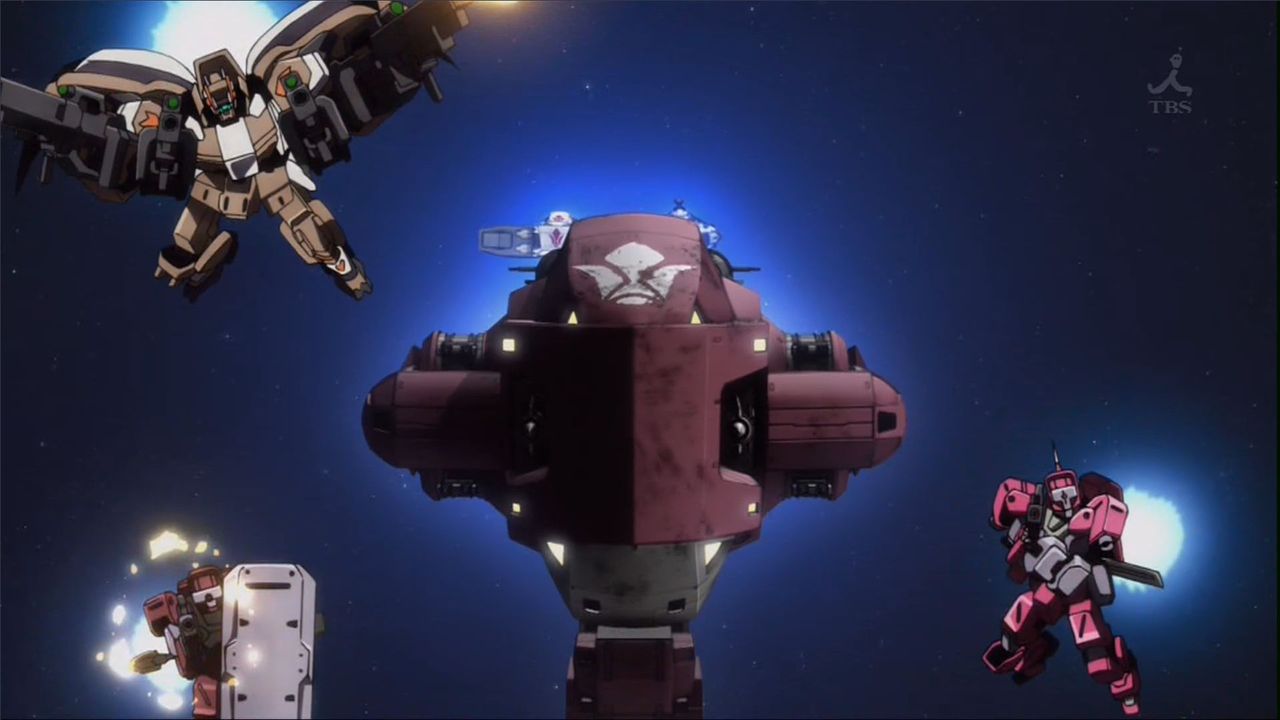 機動戦士ガンダム 鉄血のオルフェンズ 第2期第3話 通算第28話 夜明け前の戦い 観た 予定調和共和国 長野 郁のブログ01