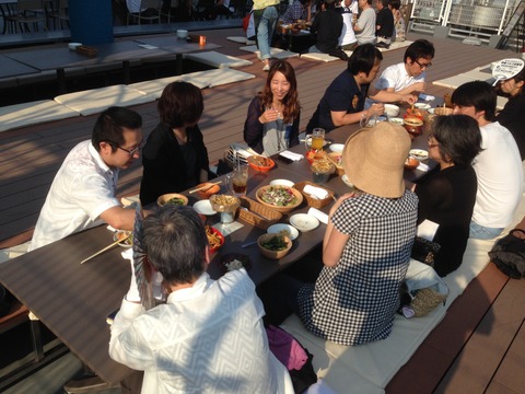 2015あいの会0711ビアガーデン002