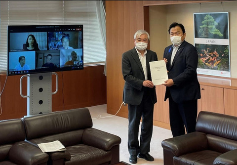 2021あいの会0713赤羽国交相手交式