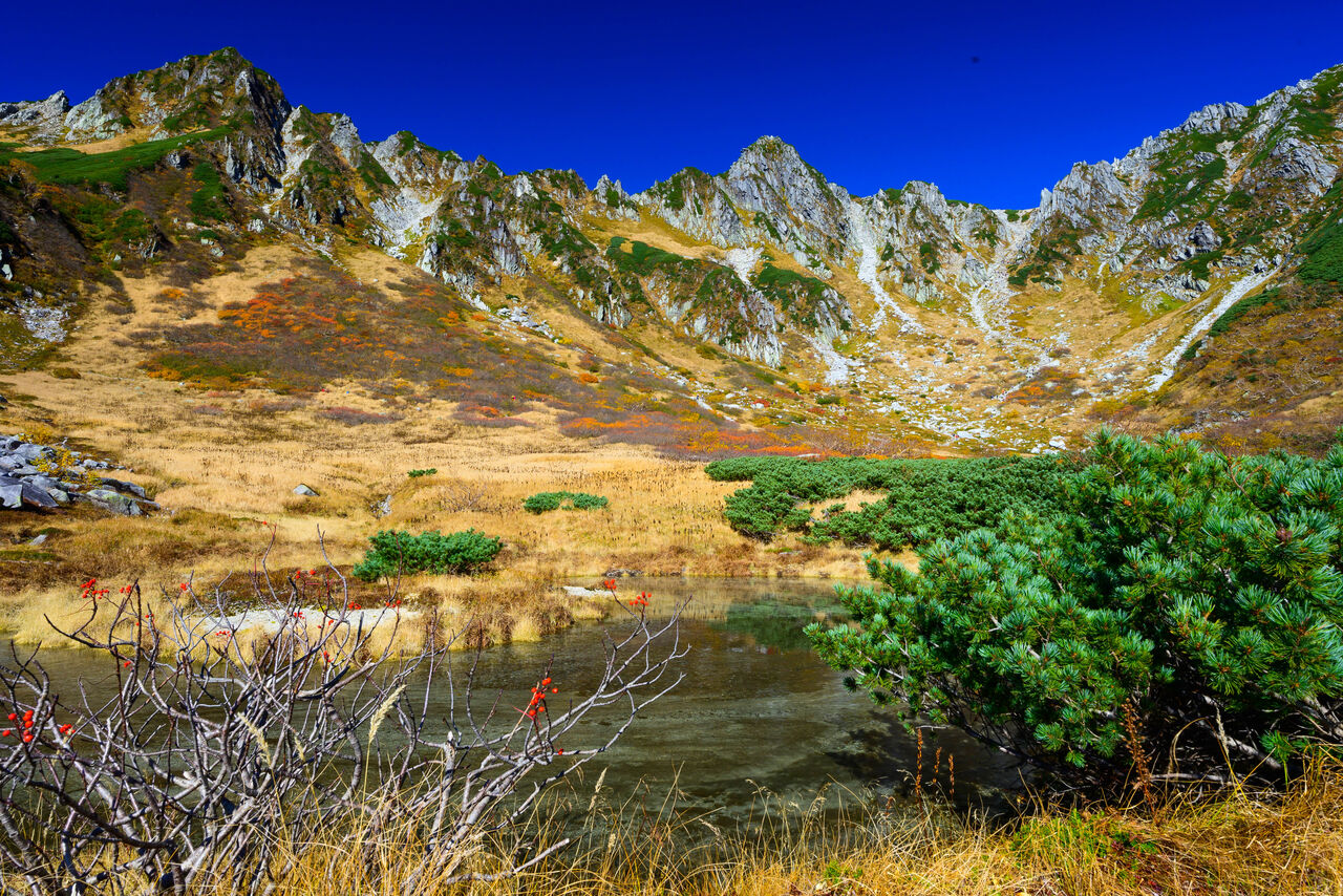 10 2 土 10 3 日 木曽駒ヶ岳ソロキャン ３年越しの実現でした やっとこ行けた 紅葉の千畳敷カール I Shoot The Raw