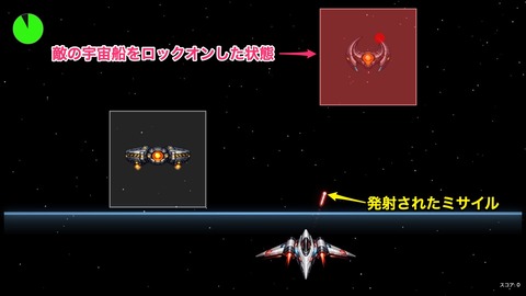 Space Adventureの画面