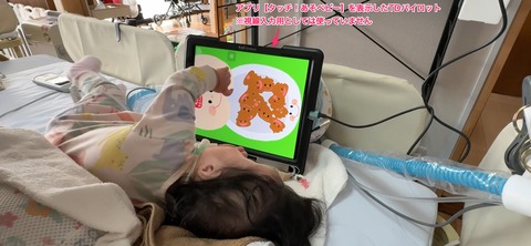 タッチ!あそベビーで遊ぶHさん