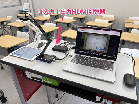 オンライン受講生向けの配信機材
