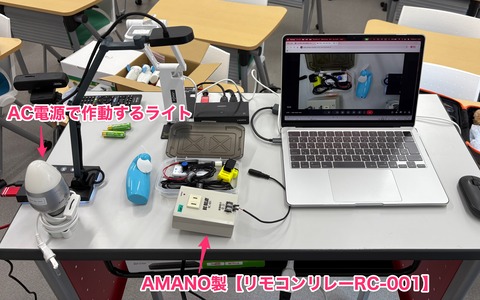 家電製品を作動させるための機材