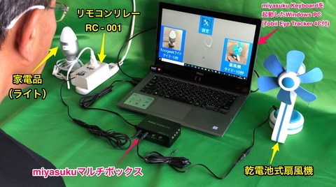 miyasukuマルチボックスで外部機器を動かす工夫