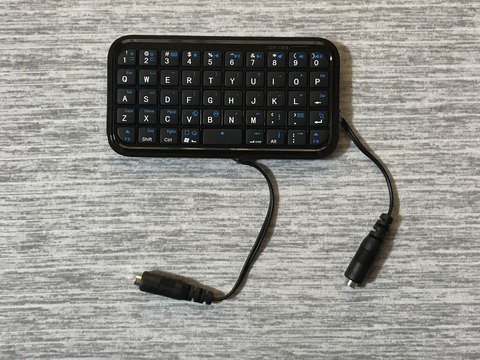 Bluetoothキーボードを改造したインターフェイス