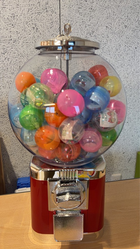 マルシェで使うガチャガチャ