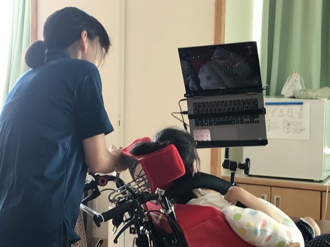 SOUNOS VALKAを視線入力で