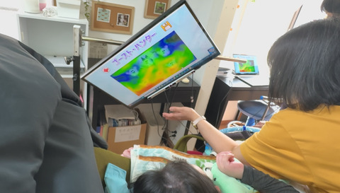 ゴーストハンターで遊んだ後の視線履歴