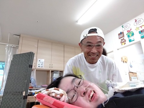 Hさんに撮ってもらったツーショット写真