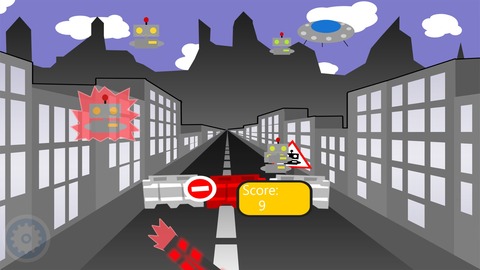 Robotsゲーム中の画面