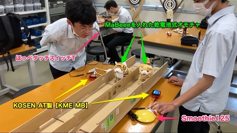 KME-MB2台使いで競走