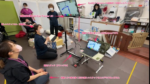 お絵描きの使い方を確認中