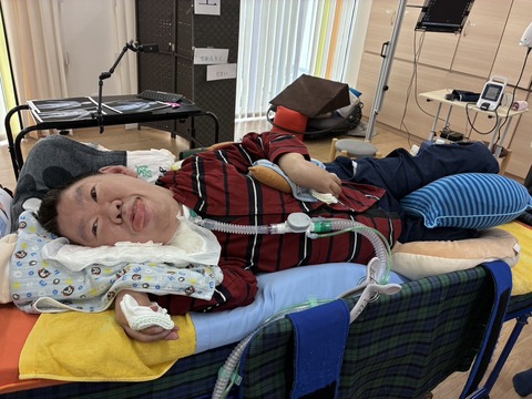 大喜びのHSさん