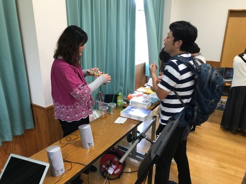 木戸さんのブース