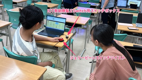 スキャン入力でCboard操作