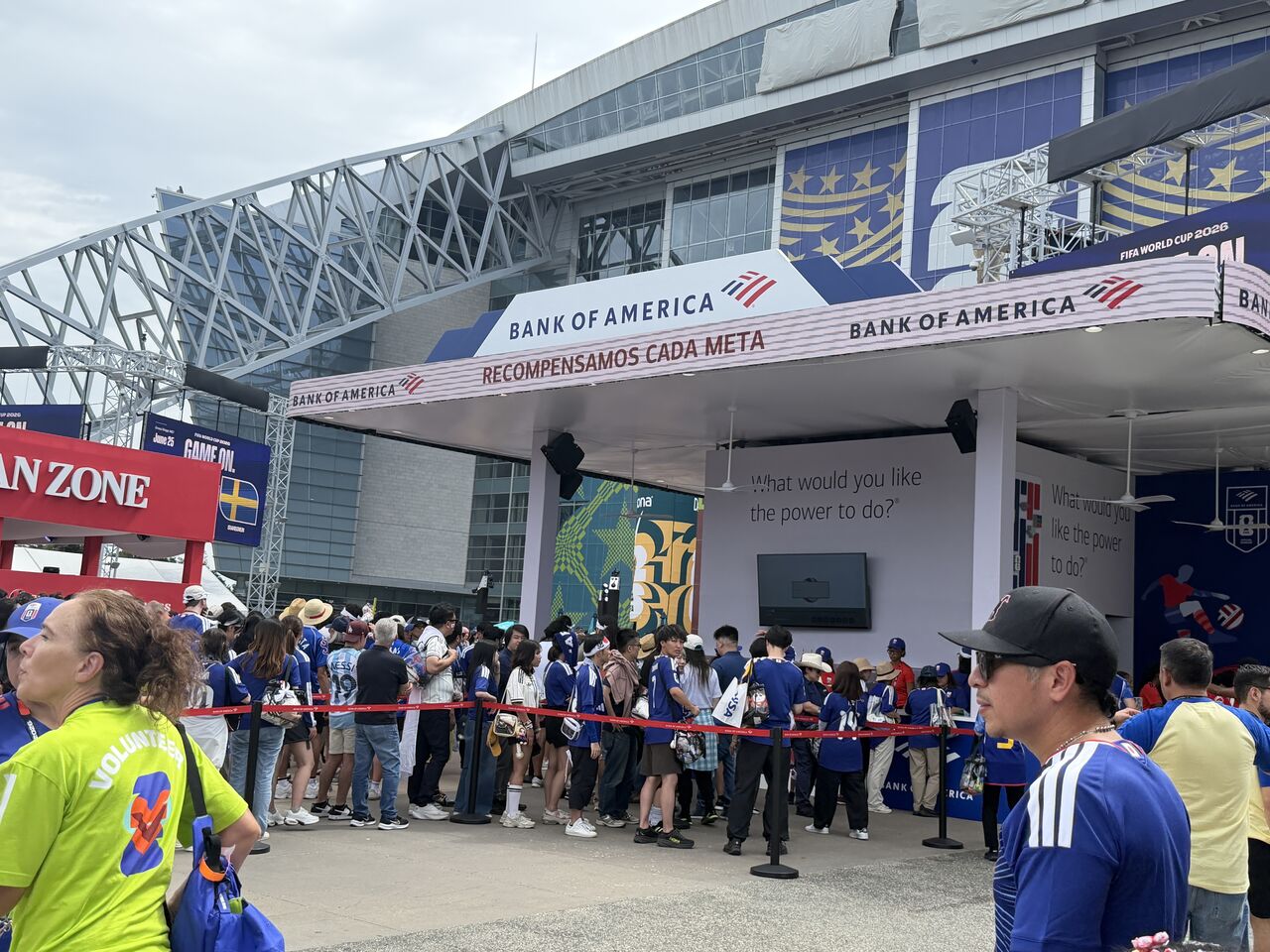 W杯でどうしても欲しかったBank of Americaのブレスレット : テキサス
