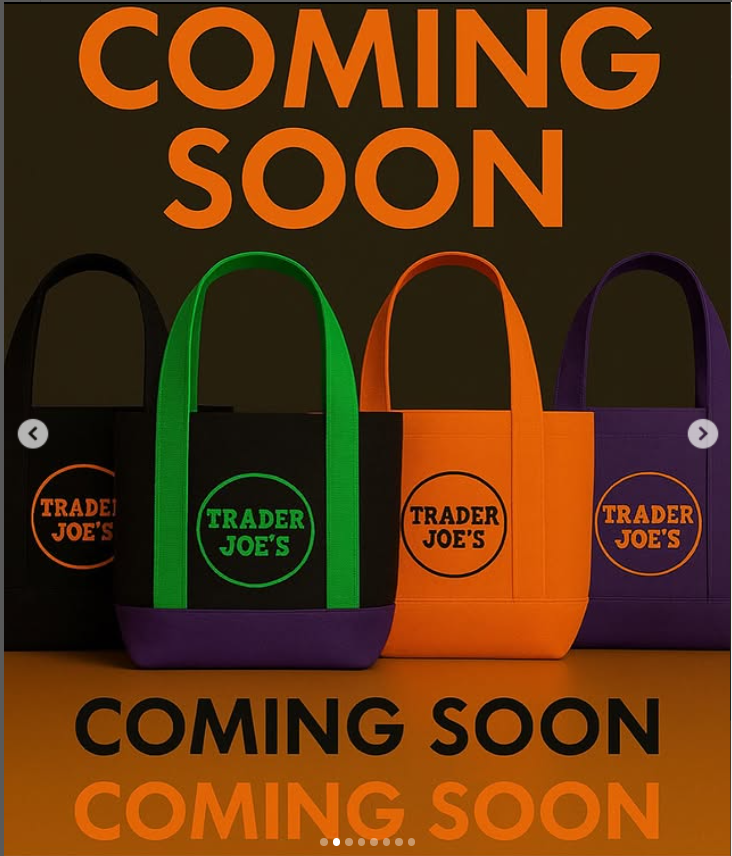 4個セット】Trader Joe's ミニトート 2025年ハロウィン新作