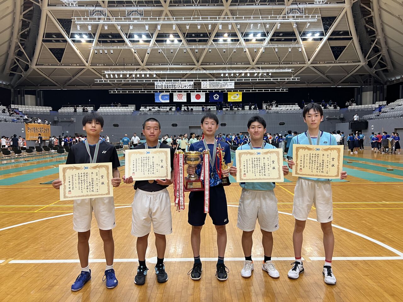 関東 大会 バドミントン 中学