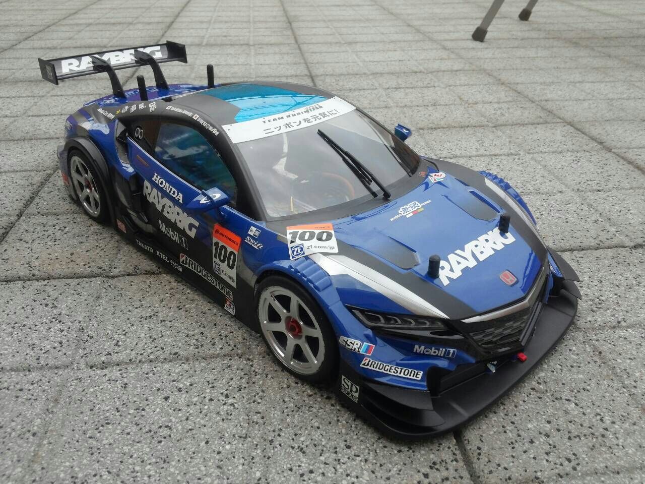タミヤ 1/10 電動RCカーシリーズ No.599 RAYBRIG NSX CONCEPT-GT