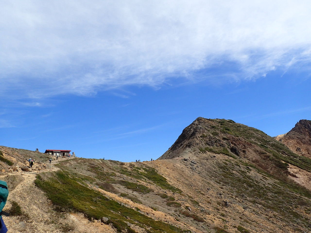 百名山の茶臼岳 朝日岳 三本槍岳の青空山行その1 ぷち登山 百名山の茶臼岳 朝日岳 三本槍岳の青空山行その1 ぷち登山