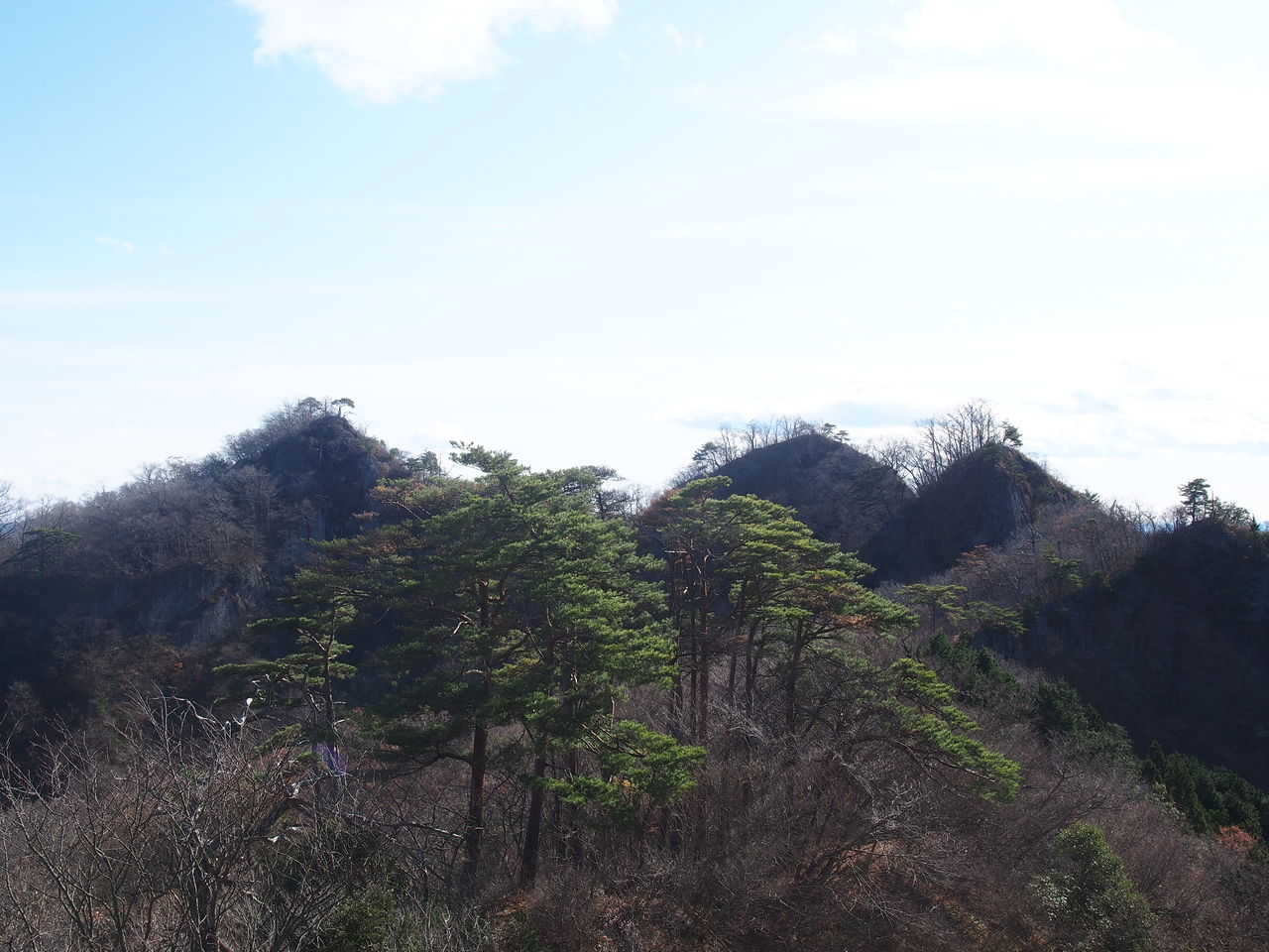 本日も快晴 鍋足山 ぷち登山 本日も快晴 鍋足山 ぷち登山