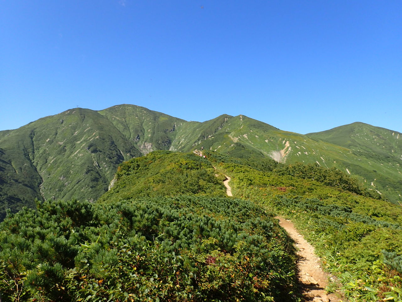 大朝日岳 絶景の稜線歩き 古寺鉱泉ピストン ぷち登山